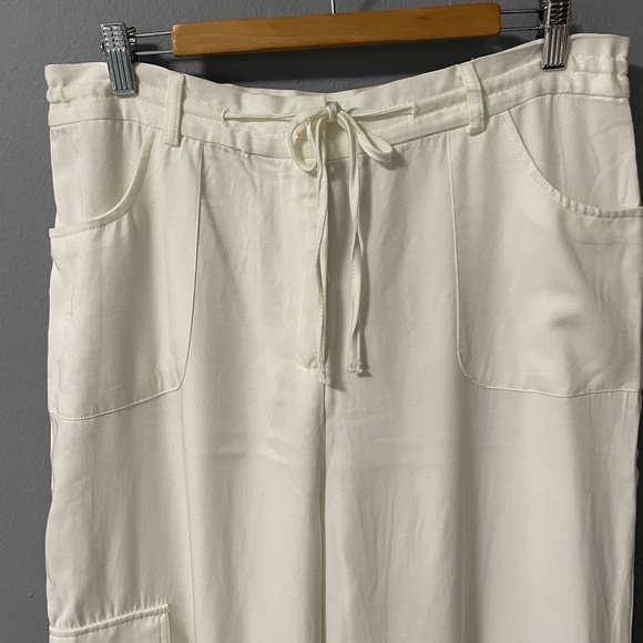 NWT Sincerely Jules Convertible Wide Leg/Jogger Tencel Blend Pant. Size X-Large - Picture 5 of 11
